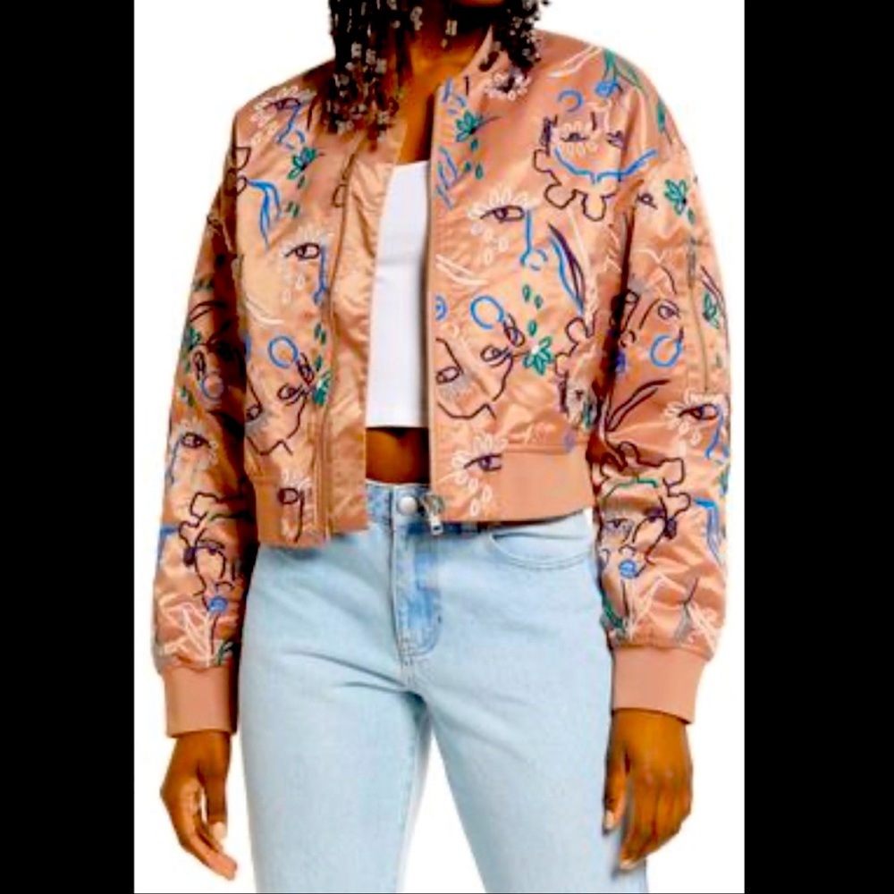 Christina Martinez for Nordstrom bomber jacket